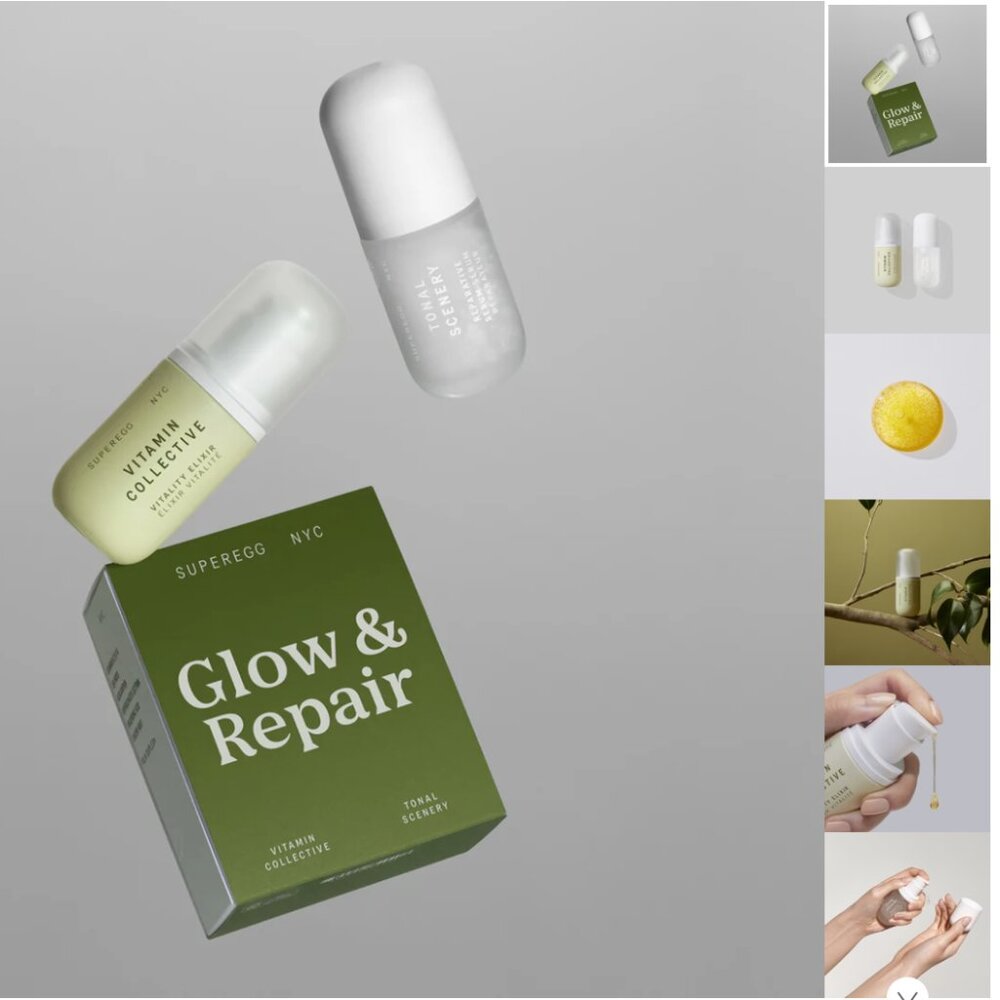 Superegg NYC - Glow and Repair - NWT